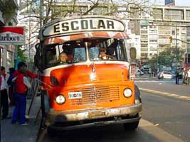 Ônibus escolar - Buenos Aires