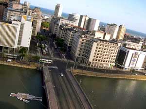 Vista panorâmica do Recife