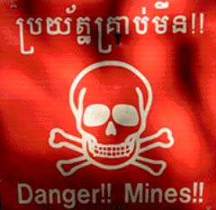 Cuidado com as minas!