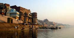 Rio Ganges em Varanasi