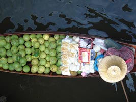 Tailândia - Mercado flutuante