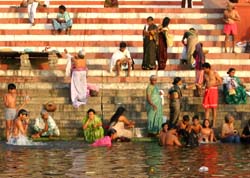 Banho no rio Ganges