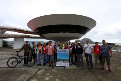 Museu de Arte Contemporânea de Niterói/RJ e participantes do Encontro