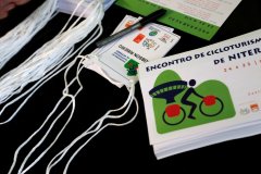 Credenciais do encontro...