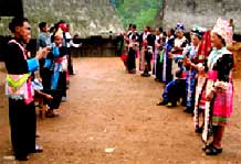 Ritual para escolha do marido e mulher nas tribos Hmong