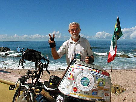 Uma das últimas fotos no México com a Tanajura