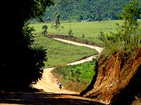 praticamente só estradas de terra