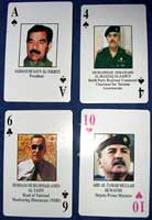 Baralho dos soldados americanos