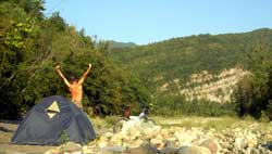 Camping nos vales