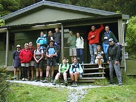 Refúgio: a caminhada na trilha de Routeburn é considerada uma das quatro "Great Walks" (Incríveis Caminhadas) da Nova Zelândia
