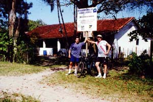 Chegada na Comunidade do Marujá - Parque Estadual da Ilha do Cardoso