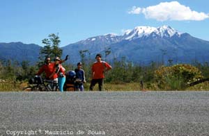Cicloturistas Portugueses que encontramos na estrada