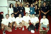 A galera do Clube, o pessoal da Guarda Civil e o Bill e a Carmem do Bike Brasil