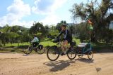 Palestra - CICLOTURISMO EM FAMÍLIA, como incluir crianças pequenas nas viagens de bicicleta